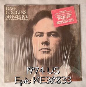 Dave Loggins デイヴ・ロギンス/ Apprentice (In A Musical Workshop)1974 US Epic KE32833 