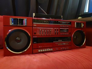 【SHARP】GX-3R ラジカセ Vintage RADIO CASSETTE RECORDER シャープ ラジオ カセット レコーダー レトロ