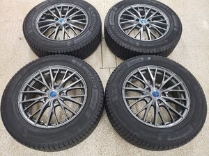 ◎展示品放出 新品 ミシュラン X-ICE3+ 225/65R17 スタッドレス アルミ 17inc 7J +48 5/114.3 4本 ヴァンガード KF KE系 CX-5 CX-3 未使用