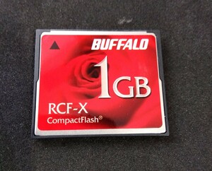 BUFFALO バッファロー CFカード 1GB コンパクトフラッシュ RCF-X