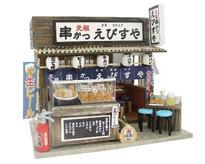 ビリーのドールハウスキット「ナニワの串カツ屋さん」新品