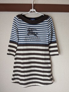 BURBERRY BLUE LABEL ボーダーワンピース チュニック