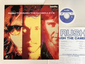 RUSH / THROUGH THE CAMERA EYE LD SM058-0068 84年貴重映像作Geddy LeeNeal PeartAlex LifesonTom Sawyer彼方なる叡智が教えるもの