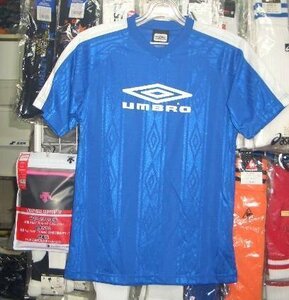 アンブロ UBS7332J半袖プラシャツ青160cm umbro 新品 即決価格/