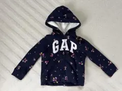 GAP 花柄パーカー 5T ネイビー