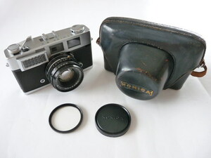 ★コニカカメラ KONICA S Ⅲ HEXANON KONIFILTER UV SL39C 動作未確認 ジャンク品★