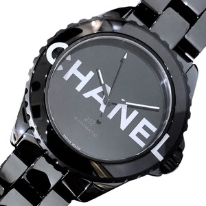 シャネル CHANEL J12 ウォンテッド ドゥ シャネル　38mm　数量限定モデル H7418 ブラック セラミック 腕時計 メンズ 中古