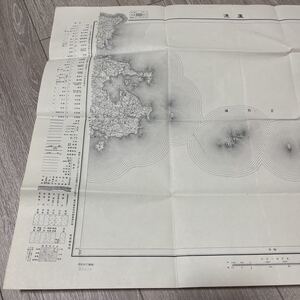 古地図 地形図 五万分之一 地理調査所 昭和28年応急修正 昭和29年発行 蘆邊 福岡県 長崎県