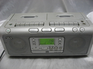 SONY AIWA CDラジカセ CSD-W330 ダブルカセットデッキ ソニー アイワ 2006年製　動作品