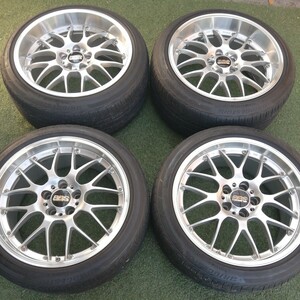 美品♪BBS　RS-GT 19インチ　4本セット　　　　RS918 8.5j+38 RS921 9.5j+38 深リム 鍛造