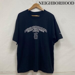 ネイバーフッド 2023ss NH 231 SPOT TEE SS-11 NBHD-1053 M Tシャツ Tシャツ M 黒 / ブラック ロゴ、文字 X プリント