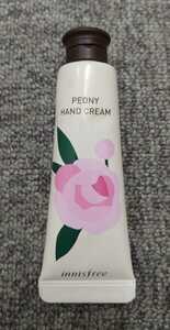  ハンドクリーム コスメ　innisfree PEONYHANDCREAM イ二スフリー 韓国コスメ　保湿　シャクヤク　新品未開封