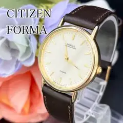 【稼動品】腕時計　CITIZEN FORMA シチズン　新品電池　メンズ