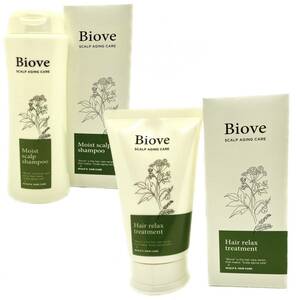 【全国送料無料・新品・未使用】デミ★Biove★ビオーブ★モイストスキャルプシャンプー 250ml + ヘアリラックストリートメント 240g