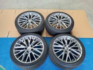 〇 レクサス タイヤアルミホイール４本セット 18×8.5J 中古品 /純正 /IS /F225 40R18 /R225 35R18 /5穴