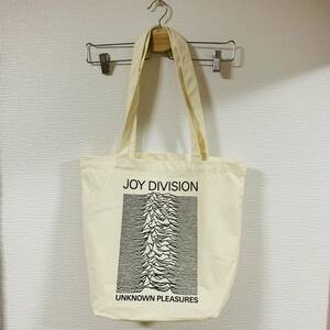 JOY DIVISION (ジョイ・ディヴィジョン) - UNKNOWN PLEASURES アンノウン・プレジャーズ トートバッグ コットン (タグ付き新品未着用品)