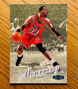 1997-98 Fleer Ultra Gold Medallion Edition Alonzo Mourning #60G Miami Heat 