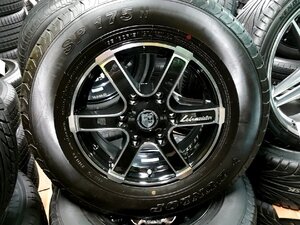 中古セット★レアマイスター★プレミックス/イザベル★ダンロップ★195/80R15-107/105★200系ハイエース等　4本セット