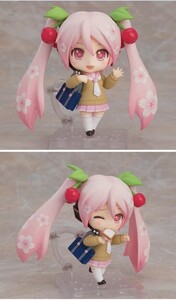 新品未開封　ねんどろいど グッドスマイルカンパニー セーラー服Ver B賞 フィギュア グッスマくじ 桜ミク