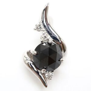 1円〜!!美品!!▼K18 天然ダイヤモンドペンダントトップ▼N 約1.6g diamond pendant jewelry ジュエリー EA6/EA7 S420