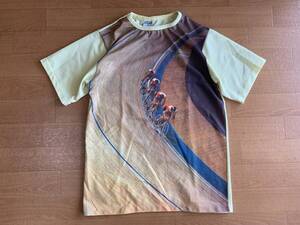 70s-80s古着ビンテージ フォトプリントTシャツ knit サイクリング トラックレース自転車 ロードレース