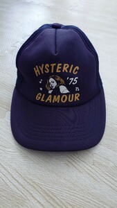 ヒステリックグラマー　HYSTERIC GLAMOUR　キャップ　帽子　メッシュキャップ　送料無料