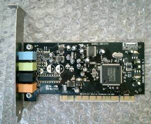 【中古パーツ】Creative Sound Blaster SB1070 サウンドカード ■BK01-1