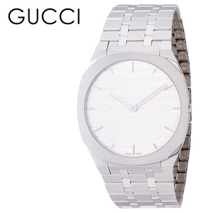 グッチ 腕時計 手表 レディース グッチ時計 25H スチール ウォッチ 38mm ブランド シルバー gucci プレゼント 誕生日プレゼント