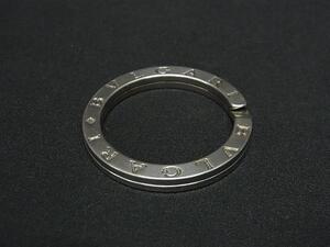 1円 ■美品■ BVLGARI ブルガリブルガリ SV925 キーリング キーホルダー ネックレストップ アクセサリー シルバー系 FK1574