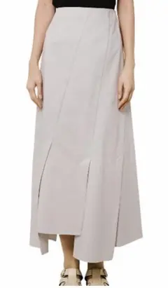 LE CIEL BLEU Split Hem Maxi Skirt