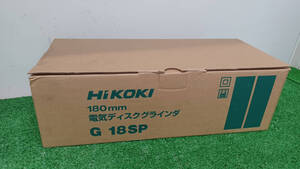 【未使用品】HiKOKI(旧日立工機) 電気ディスクグラインダー 1140W 100V G18SP 電動工具/ITYKKCPXDTEC