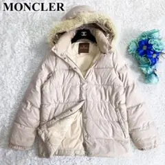 【希少サイズ】MONCLER モンクレール ダウンジャケット ファー 00 XS