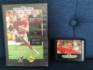 【SPORTS TALK FOOTBALL JOE MONTANA 