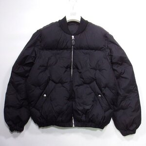 MAISON MARGIELA GLAM SLAM BOMBER JACKET BLACK 44 メゾンマルジェラ グラムスラム ボンバージャケット 中綿 ブラック