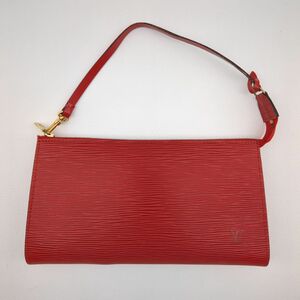 ルイヴィトン 　ポシェット　エピ　M52947　AR0945　カステリアンレッド　ハンドポーチ　LOUIS VUITTON ◆3109/宮竹店