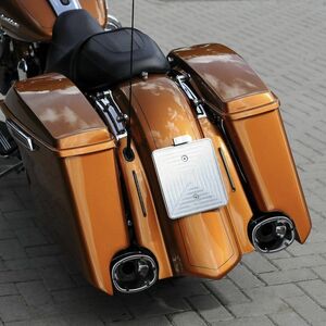 【送料無料】2009-2021エクステンデッドバガーリアフェンダー「フロー」　ハーレーツーリング　Touring Models　EXTENDED BAGGER