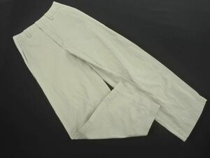 Uniqlo U ユニクロ ユー ルメール ワイド パンツ size61/薄緑 ■■ ☆ efb8 レディース