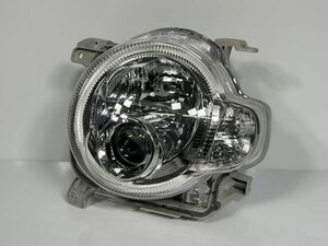 ミラココア L675S L685S 後期 純正 左ヘッドライト 左ライト LED メッキ 81150-B2860 81185-B2050 100-69008 美品(補修済み) 管理20695