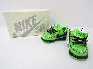 NIKE SB ナイキ The Powerpuff Girls TD Dunk Low Pro QS / Buttercup / FZ8831-300 SIZE:10.0cm ベビー スニーカー 靴 ≡FL942