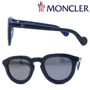MONCLER サングラス ブランド モンクレール ネイビーミラー 00ML-0079-92D