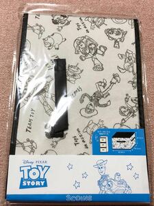 ★収納BOX★ 新品未開封 ピクサー ディズニー トイストーリー4 3コインズ 3COINS 2019 白黒 おもちゃ スリーコインズ お片付けBOX