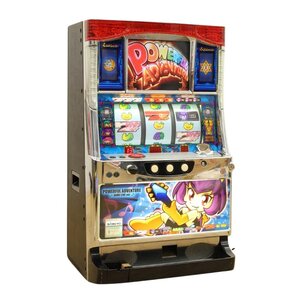 111304k4 三協 パワフルアドベンチャーZ6 JAMU LIVEバージョン パチスロ コイン不要機 鍵付き 直接引き取り限定 名古屋市守山区 配送不可