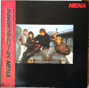 LP国内盤 NENA // プラスチック・ドリーム 帯び、解説、翻訳歌詞カード付き 1983年発売