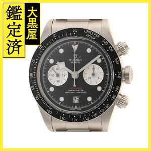 2024年正規保証有　TUDOR　チュードル　79360N　ブラックベイクロノ　ステンレススチール　ブラック文字盤　クロノグラフ　メンズ【200】C