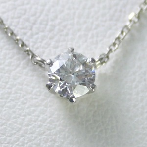 ダイヤモンド ネックレス プラチナ 一粒 0.2ｃｔ 鑑定書付 0.205ct Gカラー VVS2クラス 3EXカット H&C CGL TOR0808-6pp KDP*P