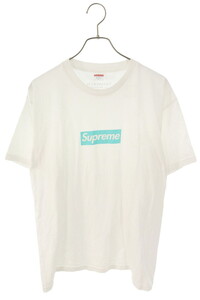 シュプリーム Tシャツ ティファニー 21AW Box Logo Tee サイズ:L ボックスロゴTシャツ 中古 OM10