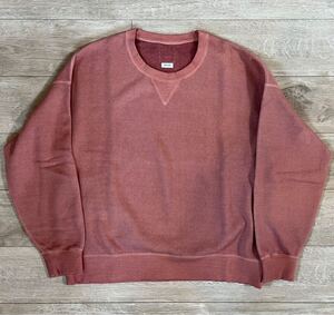 22AW JUMBO SB SWEAT L/S(U.D.) 3 visvim 0122205010010 スウェット アンイーブン UNEVEN DYE