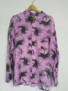 Varde77 ヴァルデセブンティセブン 50′s SINGULAR ALOHA SHIRTS LONG SLEEVE シンギュラー アロハシャツ ロングスリーブ 9021SS-OH-SR01 M