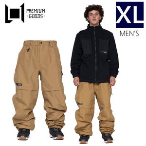 ● L1 RANKIN PNT DULL GOLD XLサイズ メンズ スノーボード スキー パンツ PANT 23-24 日本正規品