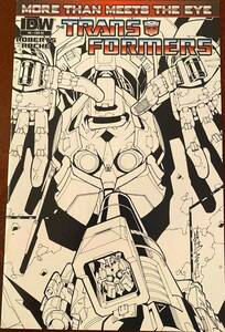 Transformers More Than Meets The Eye #6 1:10 Retailer Variant IDW New Unread 海外 即決